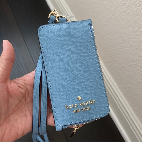 Last 3 ‼️KC573 Kate Spade★staci cardcase lanyard /polished - Picture 2 of 5